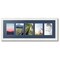 ArtToFrames Collage Photo Picture Frame with 5 - 4x6 inch Openings, Framed in White with Over 62 Mat Color Options and Plexi Glass (CSM-3966-153)